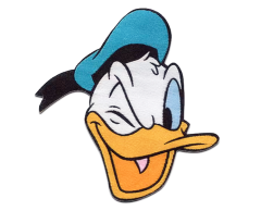Donald Duck Iron-On Patch for Clothing
