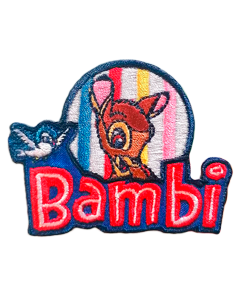 Bambi Iron-On Patch / Fabric Badge for Clothing