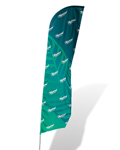 Beach Flag - Standard Shape with Print