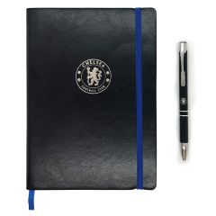 Notebook with logo