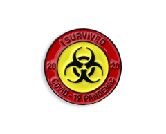 "I Survived the Covid-19 Pandemic" Pin