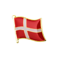 Danish Flag Enamel Pin