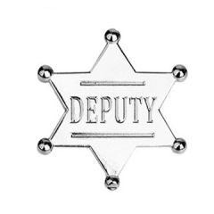 Deputy pin sølv