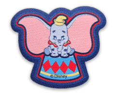 Dumbo Fabric Patch with Iron-on Adhesive