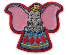 Dumbo Iron-On Patch - Disney Circus Elephant