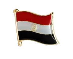 Egyptian Flag Enamel Pin