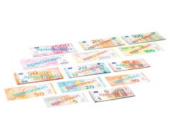 Euro Bill Play Money Small Set