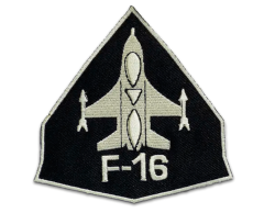 F-16 Air Force Iron-On Patch / Fabric Badge