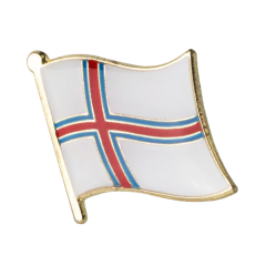 Faroe Islands Flag Enamel Pin