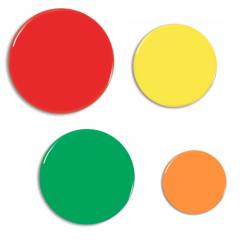 Colored Badges without Design