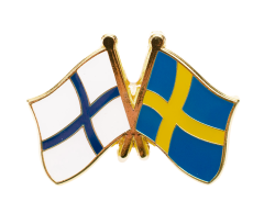 Finland - Sweden Friendship Pin