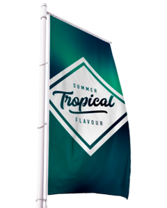 Custom Logo Printed Advertising Flags - Custom Sizes