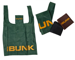 Foldable bag with custom print