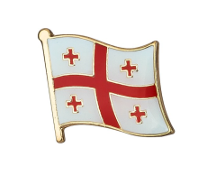 Georgia Flag Enamel Pin