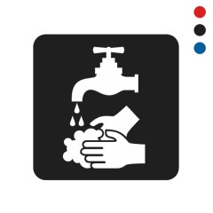 "Remember to Wash Hands" Pictogram
