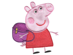Peppa Pig Iron-On Patch 75x55mm
