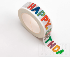 Decorative Washi Tape - Happy Birthday 15mm x 10m