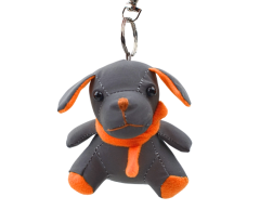 Dog reflective animal with orange bandana, without logo