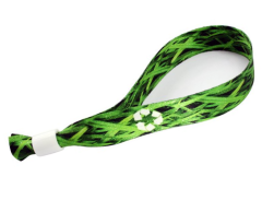 Event Wristbands from Recycled Plastic - Fast Production