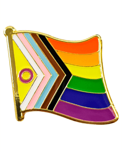 Intersex-Inclusive Progress Pride Flag Enamel Pin