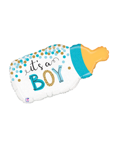 It's a BOY - Holographic Balloon
