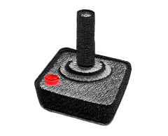 Joystick Gamer Iron-on Patch