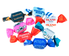 Caramels with Custom Printing - Many Flavor Varieties