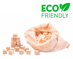 Natural Color Blocks 2x2x2 cm