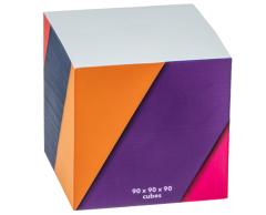 Cube post-it memo notepads 90 * 90 * 90 mm