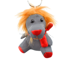 Lion reflective animal with red bandana, without logo