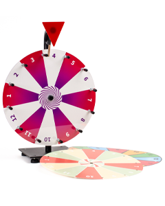 Extra Plate for Tabletop Wheel of Fortune Ø30 - Various Designs