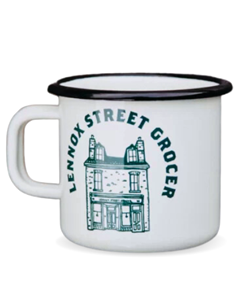 Luxury Enamel Mugs with Large Print Option
