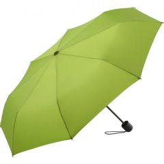 Økobrella med indkøbsnet limegrøn