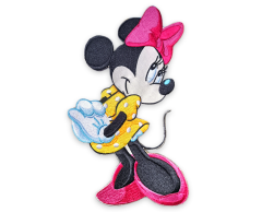 Large Minnie Mouse Disney Iron-On Patch
