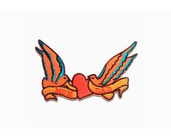 Mom and Dad Love Iron-on Patch