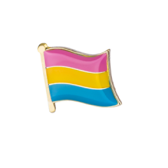 Pansexual Flag Enamel Pin