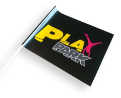 A5 Size Paper Flags with Custom Design