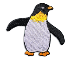 Penguin Iron-on Patch