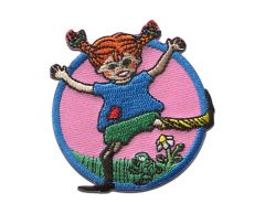 Pippi Longstocking Fabric Patch for Clothing