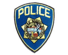 Police Badge Iron-on Patch