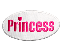 Princess Iron-on Patch for Clothing