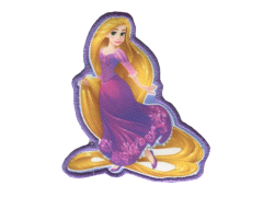 Strygemærke med Rapunzel