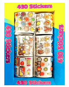 Artbox Reward Stickers for Kids, 480 pcs