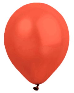 Red balloons, without print
