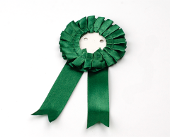 Rosettes for 56mm badges - Green