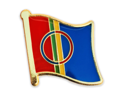 Sami Flag Enamel Pin