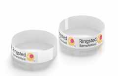 Printed Paper Wristbands 23mm - Without Security Adhesive