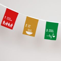 Danish Sustainable Development Goals Flags