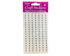 Pearl and Rhinestone Strips 4mm, Self-Adhesive Tape