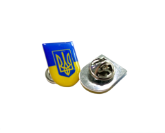 Ukrainian State Colors and Logo Pin
